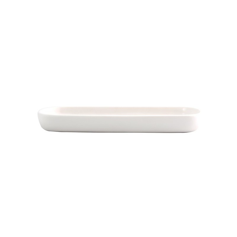 Set Of Ceramic Bathroom Accessories Maonie Matte White Msv