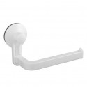 MSV Porte Rouleau papier Wc ou serviettes à ventouse PVC Blanc MSV
