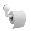 MSV Porte Rouleau papier Wc ou serviettes à ventouse PVC Blanc MSV