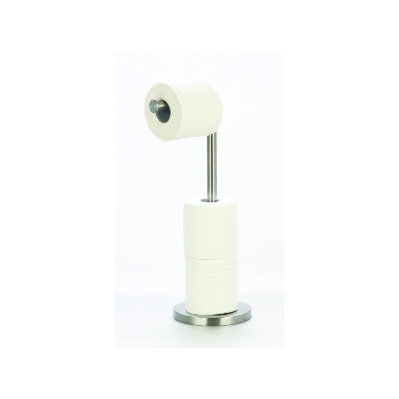 Porte Rouleau papier Wc sur pied Inox MSV MSV
