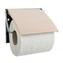 Porte Rouleau Papier Wc Mural PS & Acier Chromé Beige MSV MSV