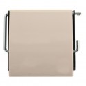Porte Rouleau Papier Wc Mural PS & Acier Chromé Beige MSV MSV