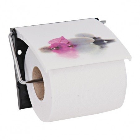 Porte Rouleau Papier Wc Mural PS & Acier chromé MSV MSV