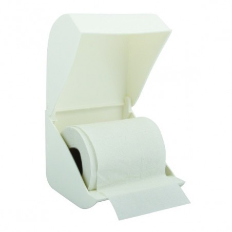Porte Rouleau Papier Wc Mural ABS Blanc MSV MSV