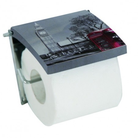 MSV Porte Rouleau papier Wc Mural  Mdf Londres MSV