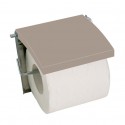 MSV Porte Rouleau Papier Wc Mural  MDF & Inox Beige MSV