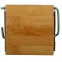 Porte Rouleau Papier Wc Mural Bambou Beige MSV MSV