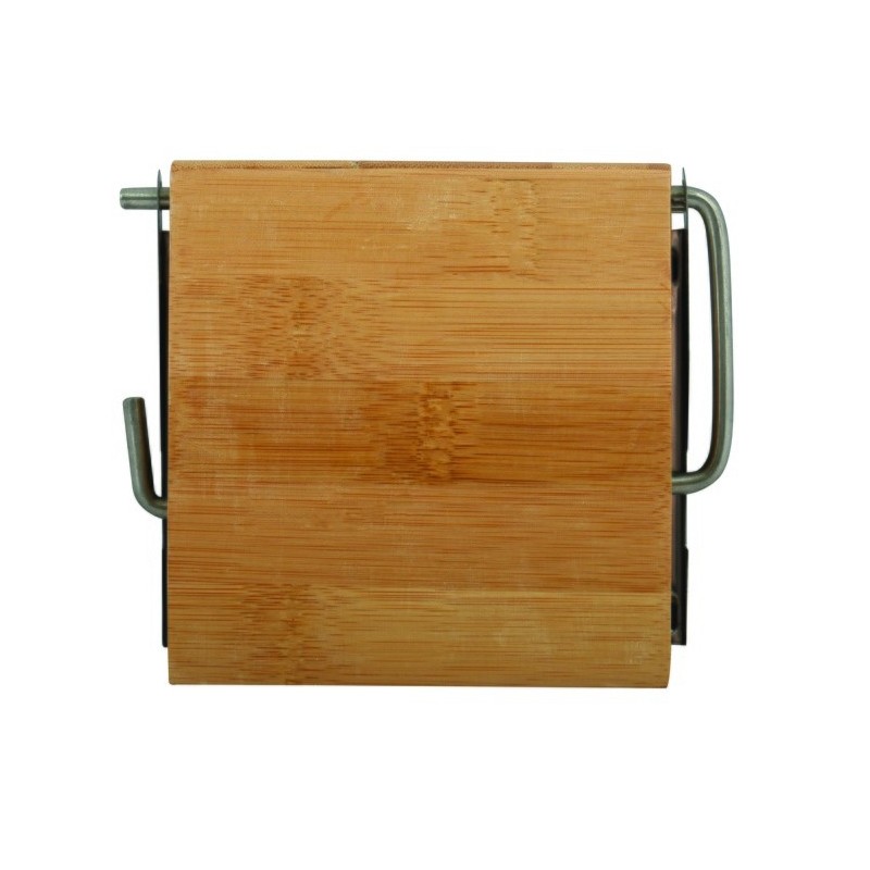 Porte Rouleau Papier Wc Mural Bambou Beige MSV MSV