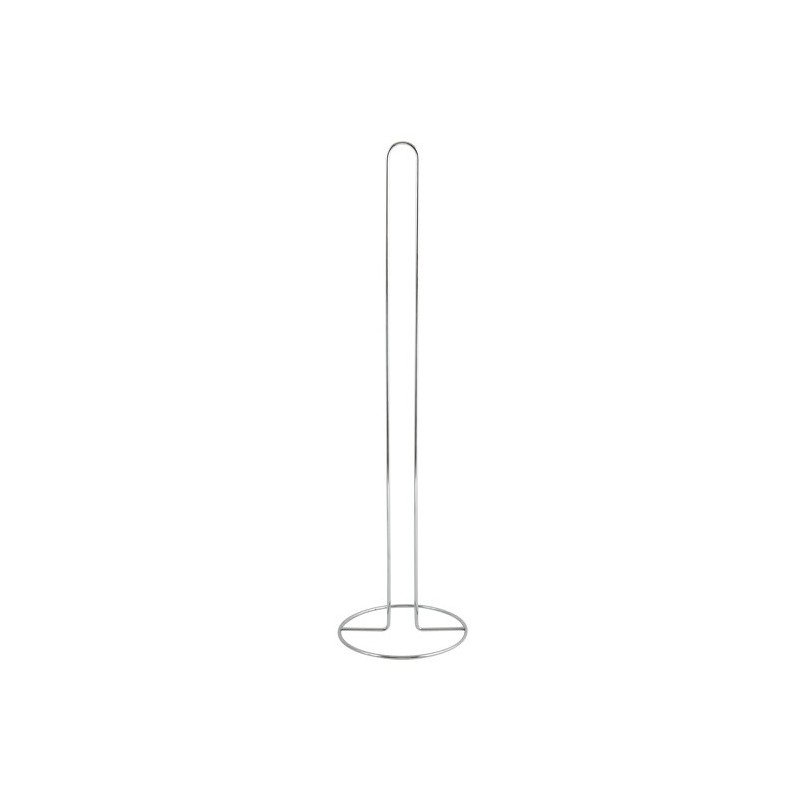 MSV Porte Rouleau Papier Wc sur pied Gris métal MSV