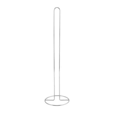 Porte Rouleau Papier Wc sur pied Acier Gris MSV MSV