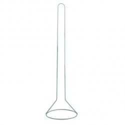 MSV Porte Rouleau Papier Wc Sur pied Acier gris
