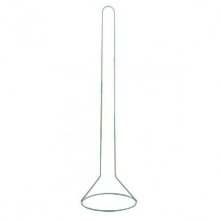 MSV Porte Rouleau Papier Wc Sur pied Métal gris MSV