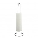 Porte Rouleau Papier Wc Sur pied Acier Noir MSV MSV