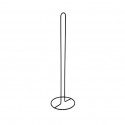 Porte Rouleau Papier Wc Sur pied Acier noir mat MSV MSV