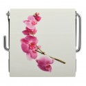 Porte Rouleau Papier Wc Mural MDF & Inox LANYU Blanc MSV MSV