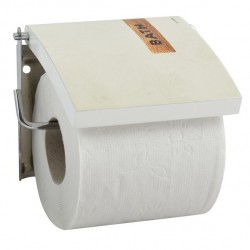 Porte Rouleau Papier Wc Mural Mdf Inox IGUACU MSV MSV