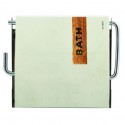 Porte Rouleau Papier Wc Mural Mdf Inox IGUACU MSV MSV