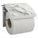 Porte Rouleau Papier Wc Mural Mdf Inox TOSCANA Marbre MSV MSV