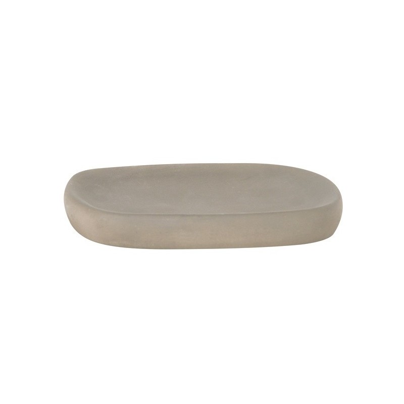 MSV Lot de 4 accessoires de salle de bain en Ciment BRASILIA MSV