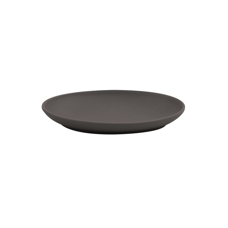 Spirella Lot de 4 accessoires de salle de bain en Fibre de Bambou TAKEO Anthracite Spirella