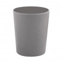 Spirella Lot de 5 accessoires de salle de bain en Fibre de Bambou TAKEO Gris Spirella