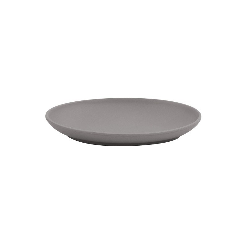 Spirella Lot de 5 accessoires de salle de bain en Fibre de Bambou TAKEO Gris Spirella