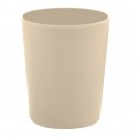 Spirella Lot de 5 accessoires de salle de bain en Fibre de Bambou TAKEO Sable Spirella