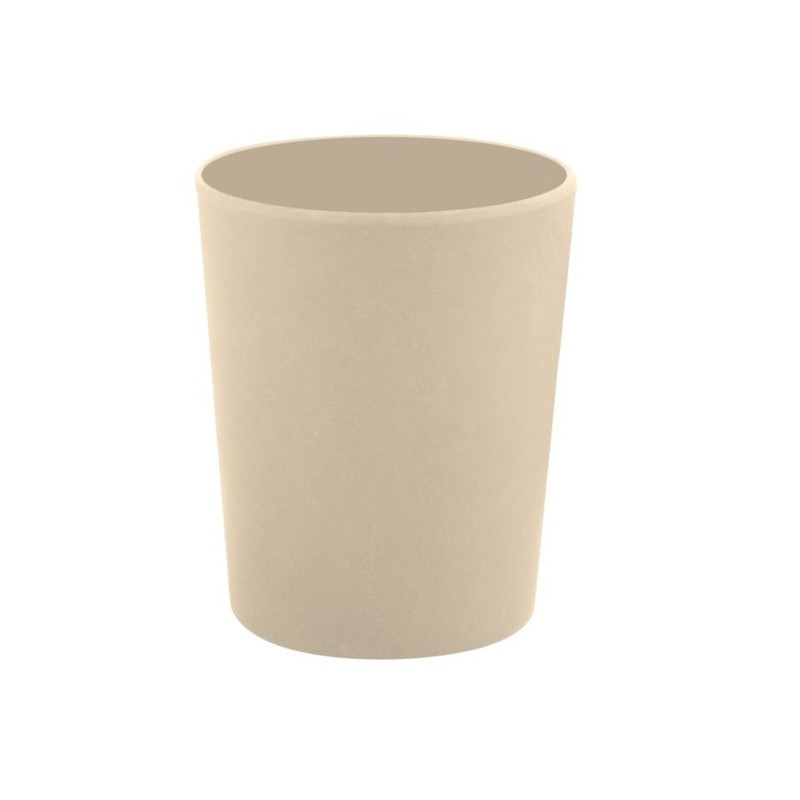 Spirella Lot de 4 accessoires de salle de bain en Fibre de Bambou TAKEO Sable Spirella