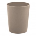 Lot de 5 accessoires de salle de bain en Fibre de Bambou TAKEO Taupe Spirella Spirella