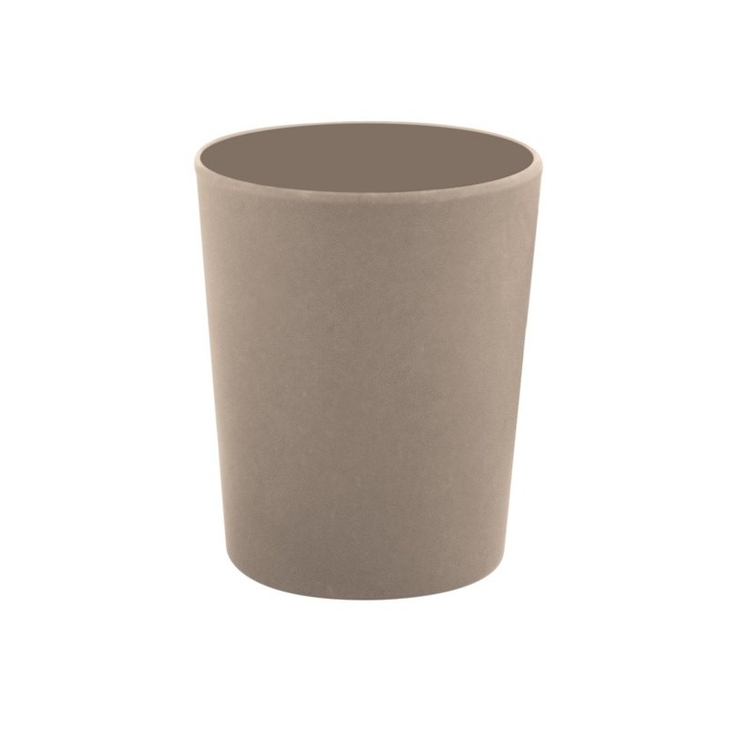 Lot de 5 accessoires de salle de bain en Fibre de Bambou TAKEO Taupe Spirella Spirella