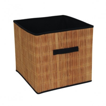 Panier De Rangement Pliant Bambou MSV MSV