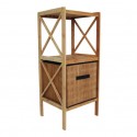 Panier De Rangement Pliant Bambou MSV MSV
