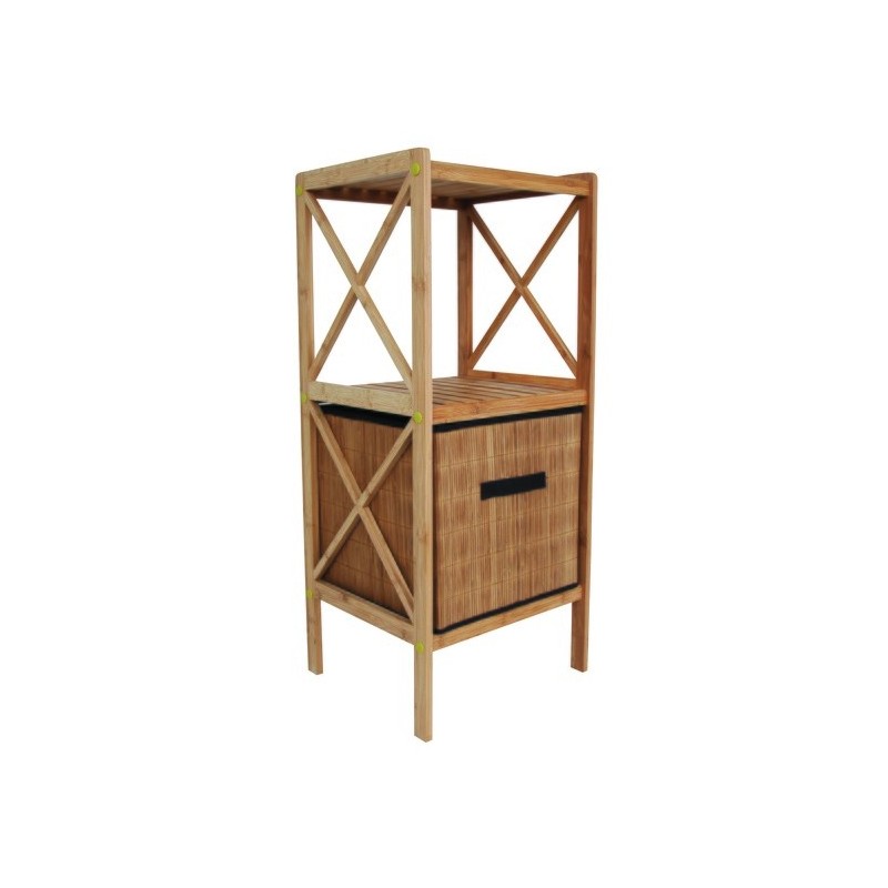 Panier De Rangement Pliant Bambou MSV MSV