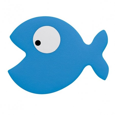 sticker figurine antidérapant de douche ou baignoire PVC HUNGRY x5 pièces Bleu Spirella Spirella