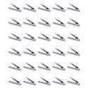Lot de 120 Pinces à linge Inox MSV MSV