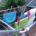 MSV Lot de 120 pinces à linge Plastique Incassables MSV