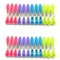 Lot de 144 Pinces à linge Bi-matiere anti-UV MSV MSV