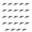 MSV Lot de 144 Pinces à linge En Inox MSV