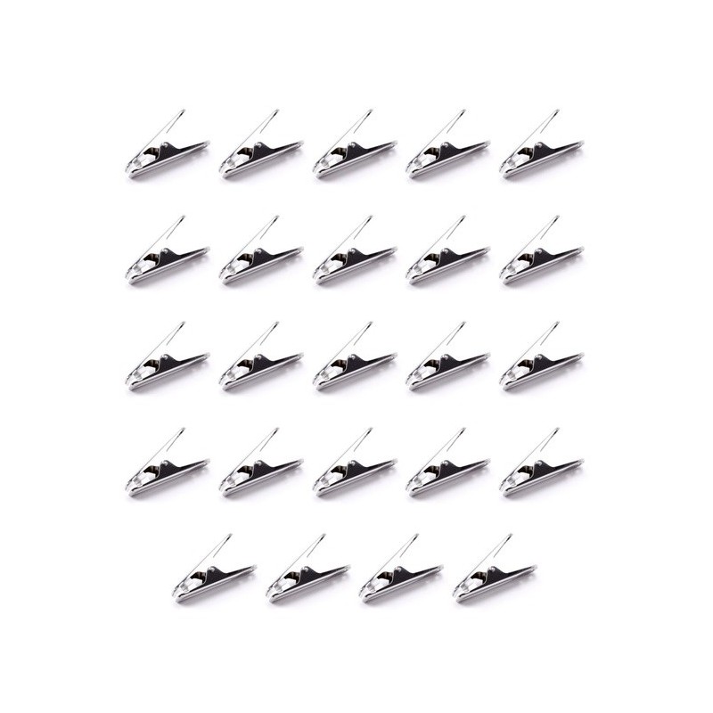 MSV Lot de 144 Pinces à linge En Inox MSV