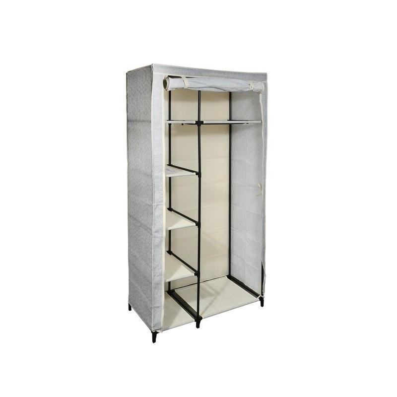 Penderie avec étagères PP aéré Gris & Beige MSV MSV