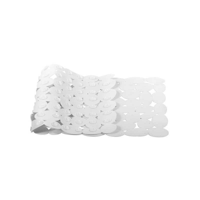 Spirella Tapis Fond de baignoire PVC MARATHON 73x36cm Blanc Spirella