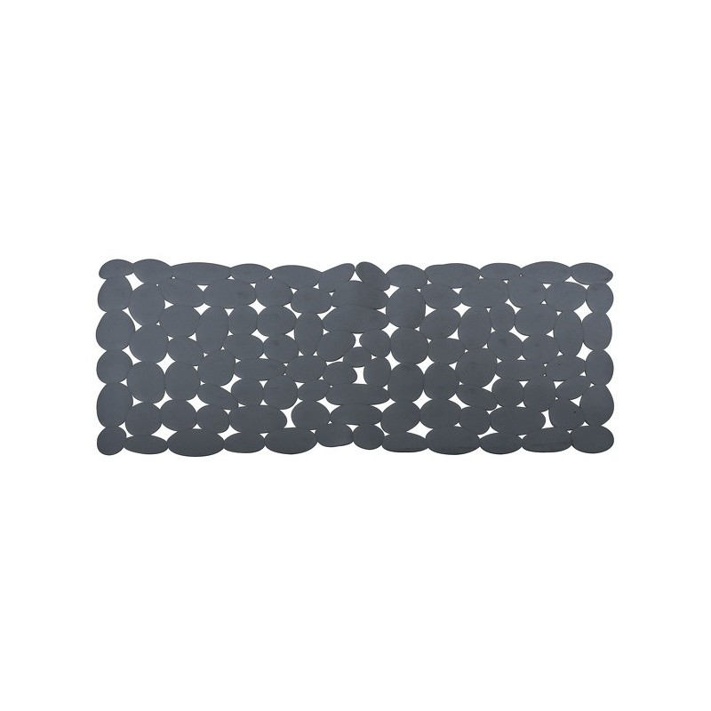 Spirella Tapis Fond de baignoire PVC MARATHON 73x36cm Gris Foncé Spirella