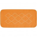 Tapis Fond de baignoire  PVC ALASKA 71x36cm Orange Spirella Spirella