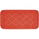 Tapis Fond de baignoire  PVC ALASKA 71x36cm Rouge Spirella Spirella