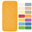 Spirella Tapis Fond de baignoire  PVC ALASKA 91x36cm Rouge Spirella