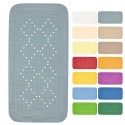 Tapis Fond de baignoire  PVC ALASKA 71x36cm Gris Clair Spirella Spirella