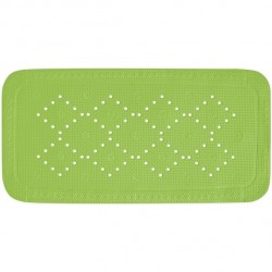 Spirella Tapis Fond de baignoire  PVC ALASKA 91x36cm Kiwi