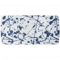 Spirella Tapis Fond de de baignoire PVC BANG 71x36cm Bleu Spirella