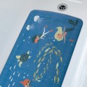 Tapis Fond de baignoire PVC SCUBA DIVER 71x36cm Bleu Spirella Spirella