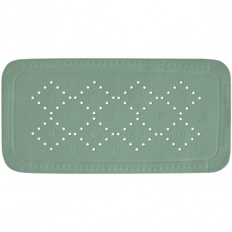 Spirella Tapis Fond de baignoire PVC ALASKA 71x36cm Vert Mousse Spirella